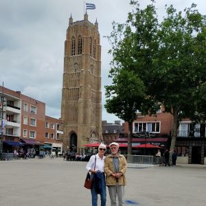 Dunkerque 17 juni 2026. Voor het Belfort van Sint-Eloi.