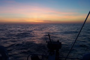 Zonsopgang 31-07-2007 in Het Kanaal