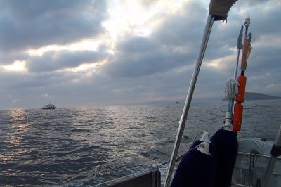 Vissers bij La Estaca de Bares