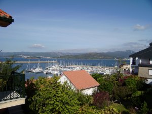 De haven van Portosín