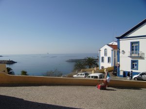 Sines, zicht op de haven