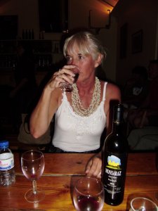 In de Bahia Beach Bar, Meia Praia, Lagos