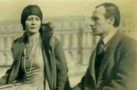 Jacoba van Velde met haar broer Bram in Parijs