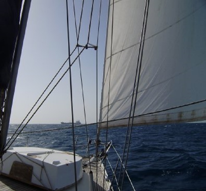 Met 7 knopen terug door de Strong Wind Route