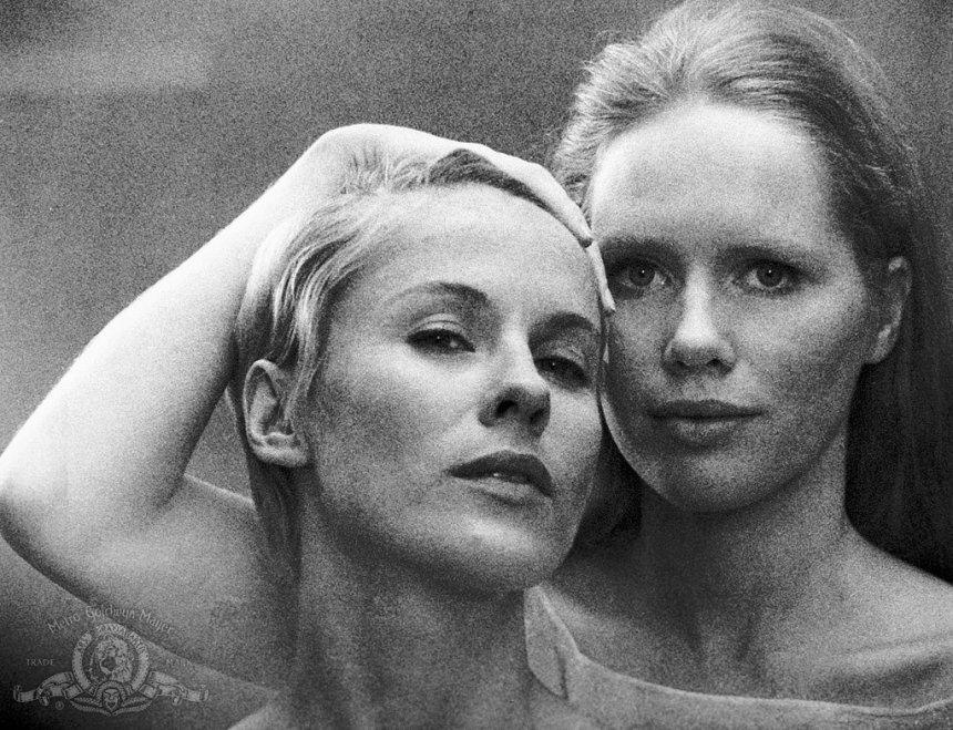 'Persona', Ingmar Bergman. Bibi Andersson (li) en Liv Ullman