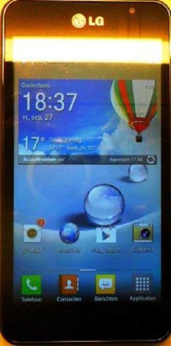 Mijn nieuw mobieltje: een smartphone, een LG-P875 Optimus F5