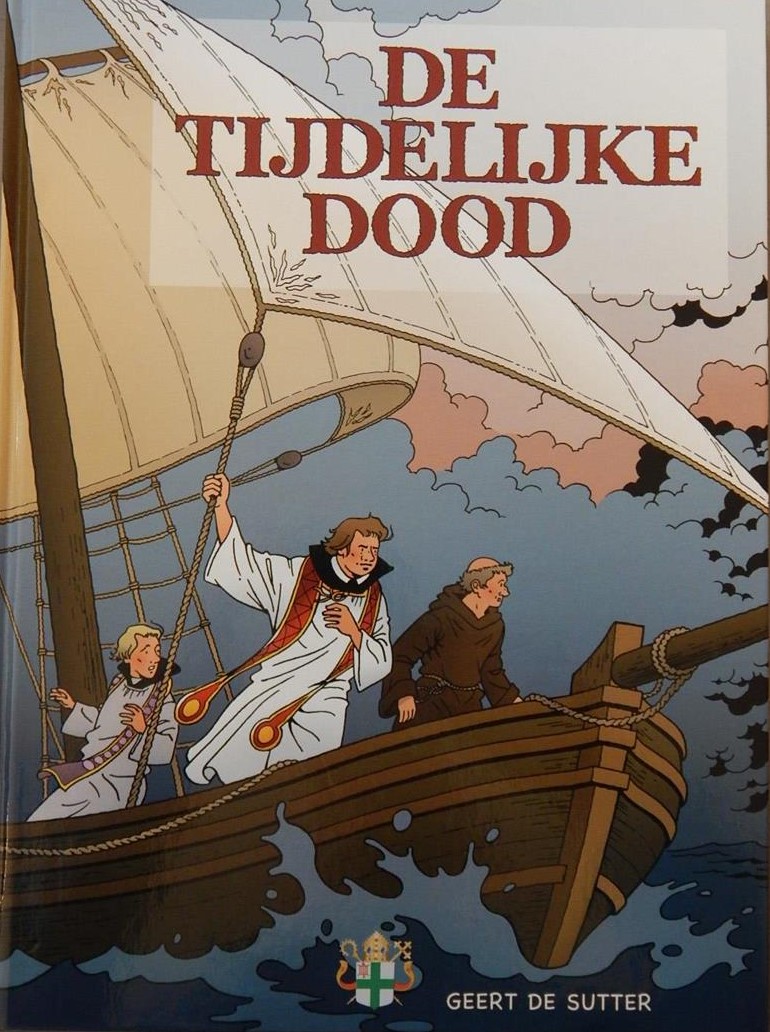 Cover van het stripboek 'De Tijdelijke Dood'