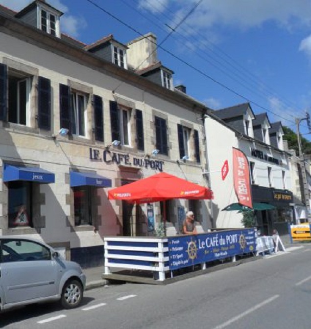 Le Café du Port, l'Aber Wrac'h.