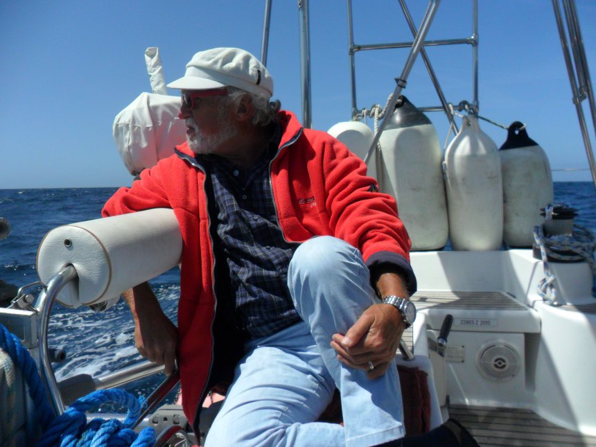 Onderweg naar Guernsey.