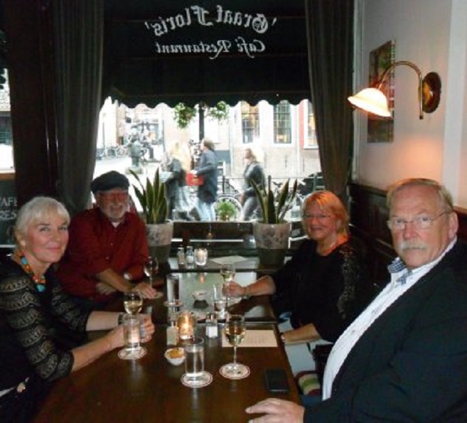 Met Paul & Tine bij Graaf Floris op de Vismarkt in Utrecht
