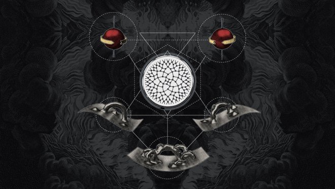 Verstrengeling van deeltjes op quantumniveau. Illustratie van Hannes Hummel bij het artikel in Quanta Magazine.