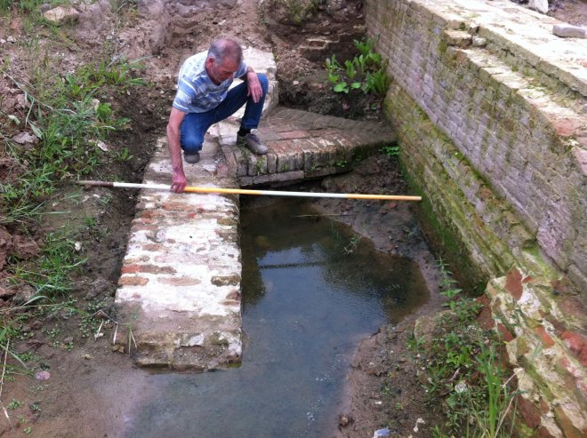 Foto van het nieuwe onderzoek op de website van ArcheologieGorinchem.nl