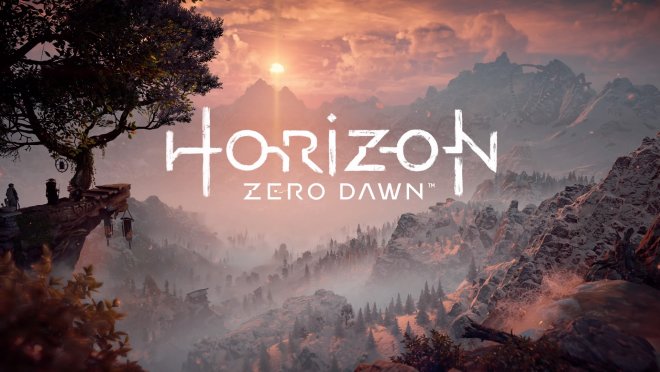 Het startscherm van Horizon Zero Dawn.