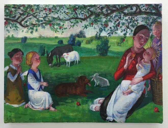 Jan Knap, Untitled, 2015, 25 x 33 cm, oil on canvas