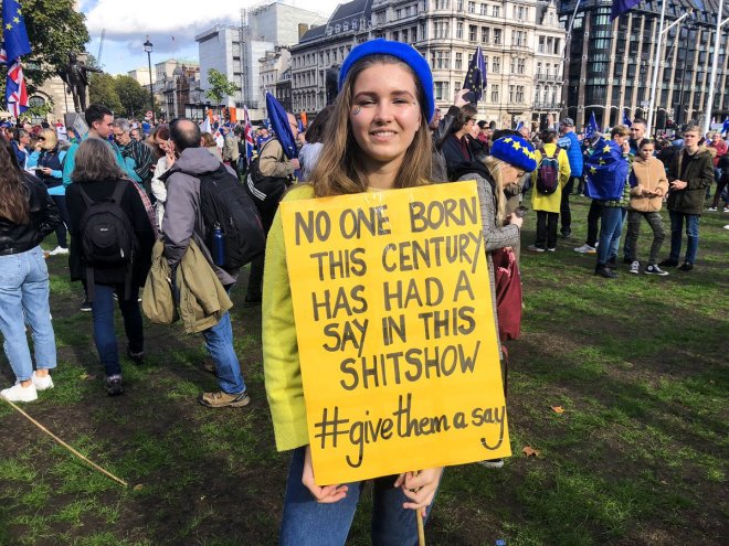 Demonstratie van People