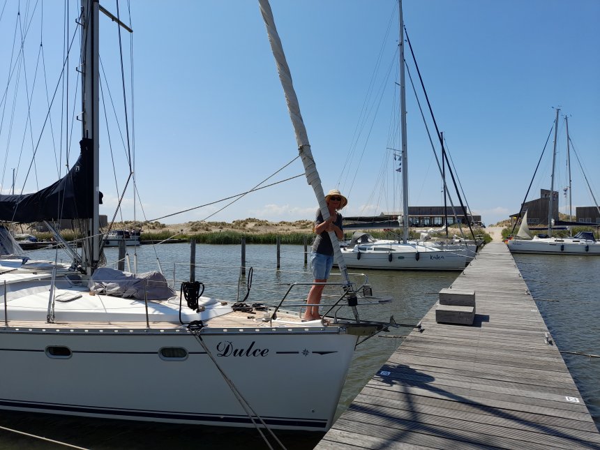 15 juni 2023. Het is rustig op de Marker Wadden.